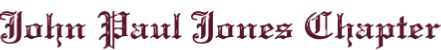 John Paul Jones Chapter